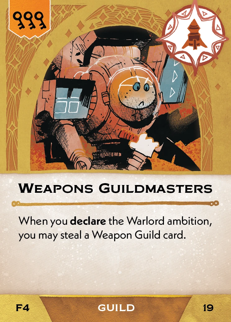 Leder Card Library - Weapons Guildmasters