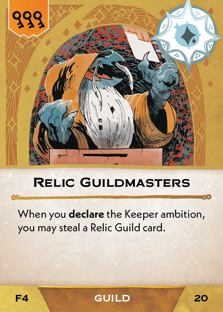 Leder Card Library - Relic Guildmasters