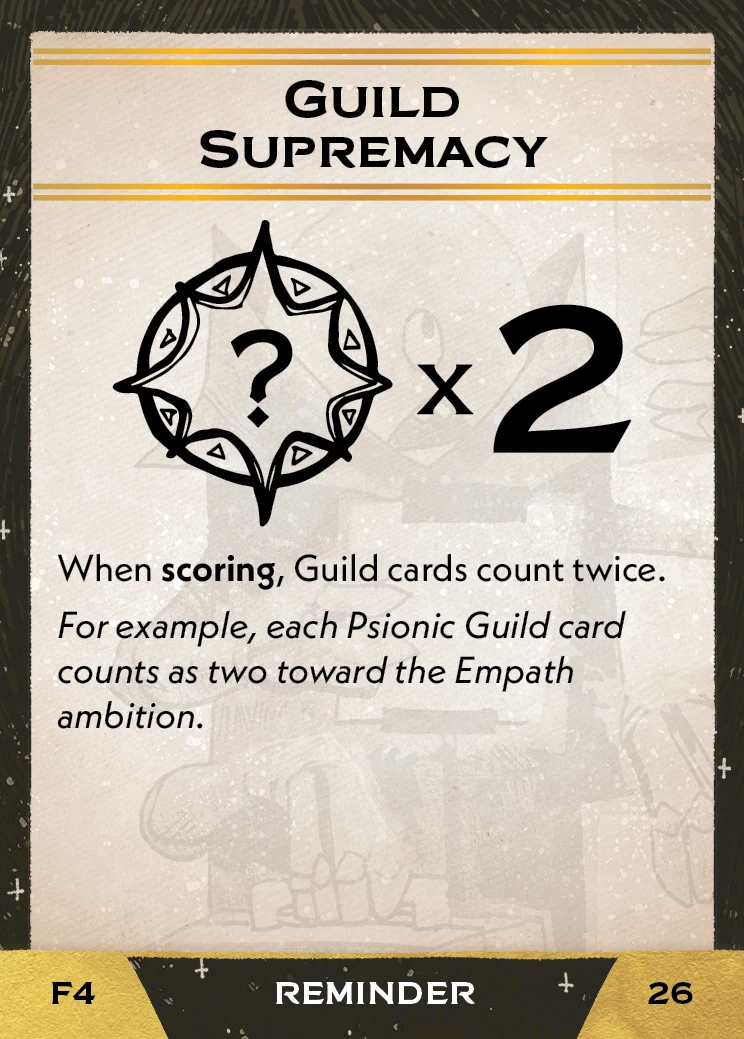 Leder Card Library - Guild Supremacy